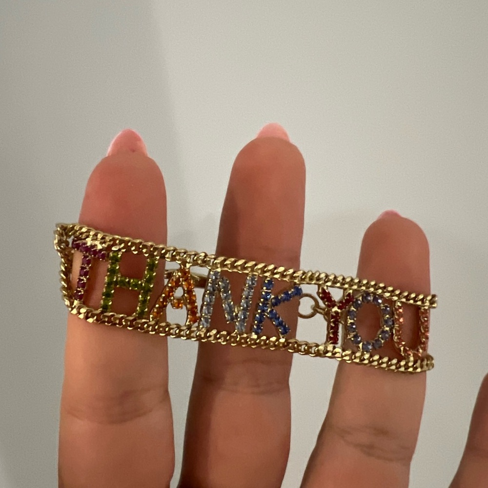 Rebekah Price Grace Gold Bracelet